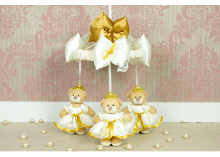 Móbile Ursa Princesa palha