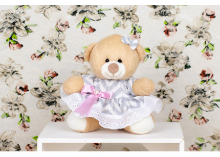 Urso Tedde 0,12 cm Vestido...