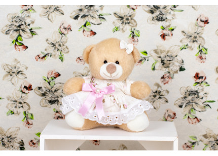 Urso Tedde 0,12 cm Vestido...