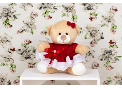 Urso Tedde 0,12 cm Vestido...
