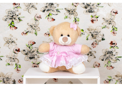 Urso Tedde 0,12 cm Vestido...