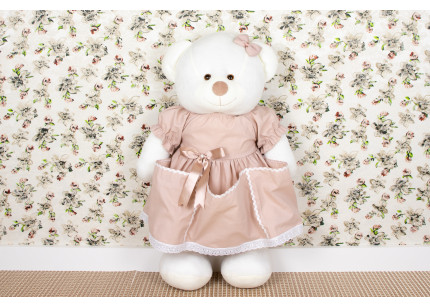 Porta Fraldas Ursa Vestido...
