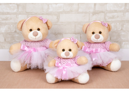 Ursos Tedde Bailarina poá...