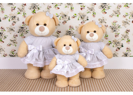 Ursos Amore Vestido com...