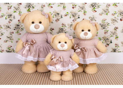 Ursos Amore Vestido com...