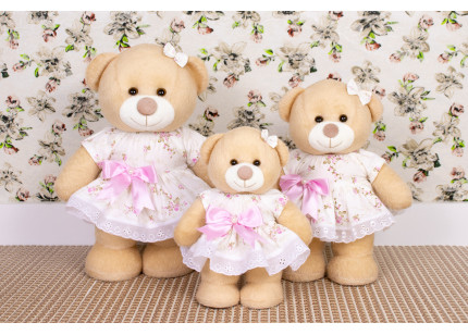 Ursos Amore Vestido com...