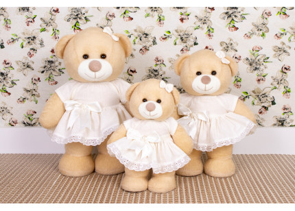 Ursos Amore Vestido com...