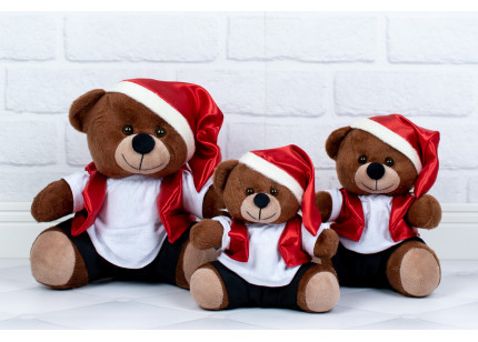 Ursos Tedde Natal Colete...