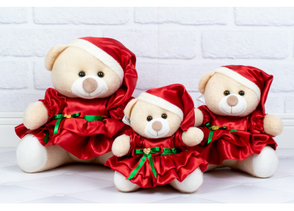 Ursos Tedde Natal Vestido...
