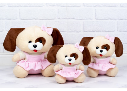 Cachorros Sapeca Vestido Rosa