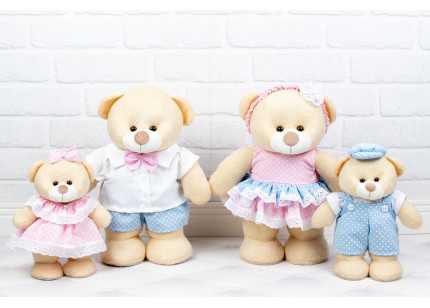 Kit Ursos Amore Com: 2...