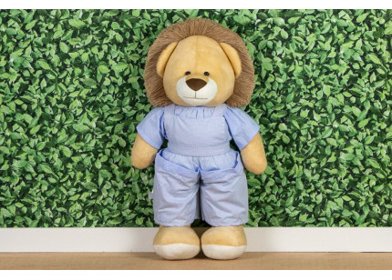 Porta Fraldas Leão Macacão...