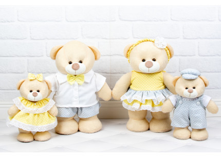 Kit Ursos Amore Com: 2...