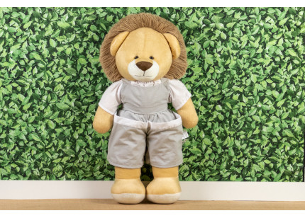 Porta Fraldas Leão Macacão...