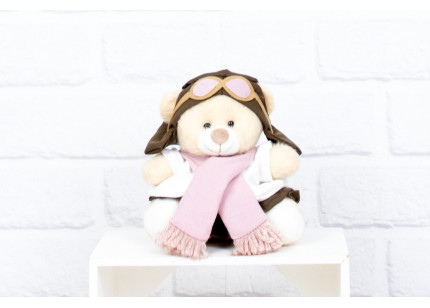 Urso Tedde 12 cm Aviador...