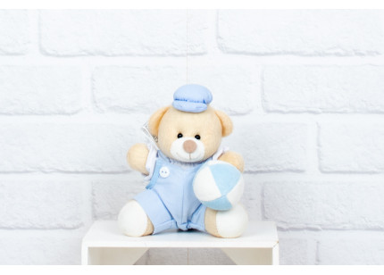 Urso Tedde 0,12 cm Macacão...