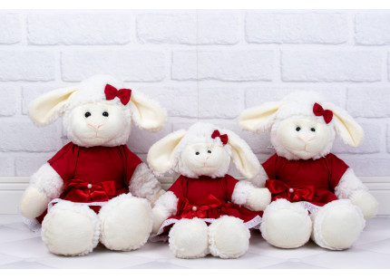 Ovelhas Fufy Vestido com...