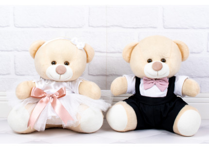 Casal Ursos Tedde Pajem...