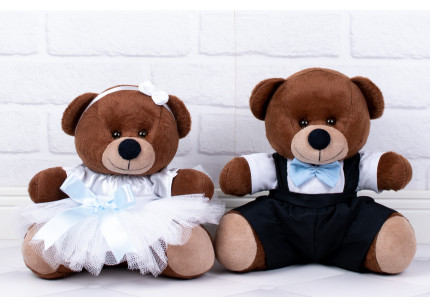 Casal Ursos Tedde Pajem...