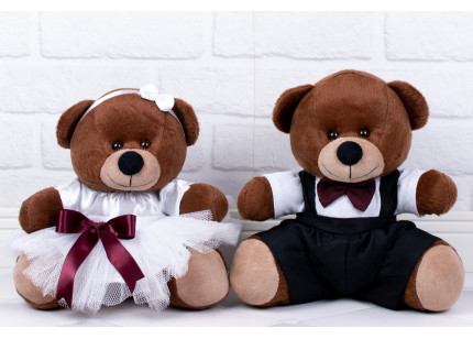 Casal Ursos Tedde Pajem...