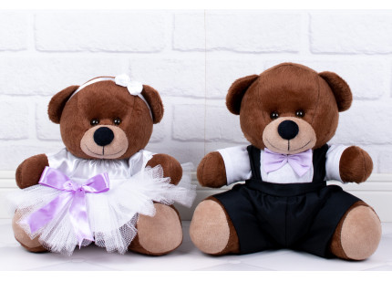 Casal Ursos Tedde Pajem...