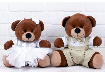 Casal Ursos Tedde Pajem...