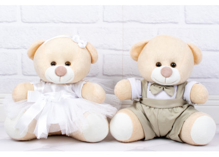 Casal Ursos Tedde Pajem...