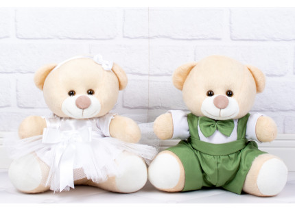 Casal Ursos Tedde Pajem...