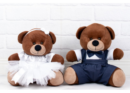 Casal Ursos Tedde Pajem...