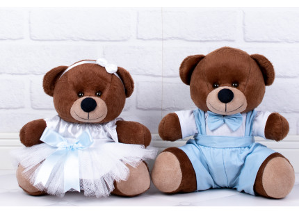 Casal Ursos Tedde Pajem...