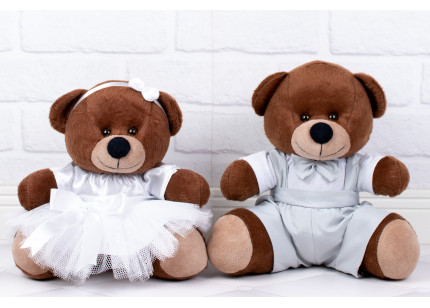 Casal Ursos Tedde Pajem...