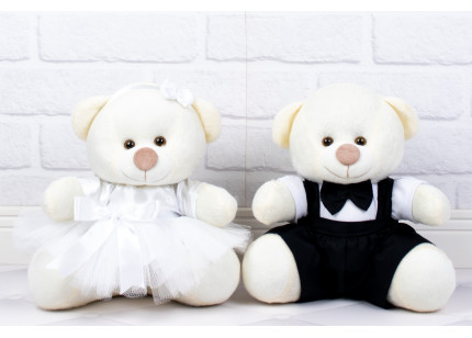 Casal Ursos Tedde Pajem...