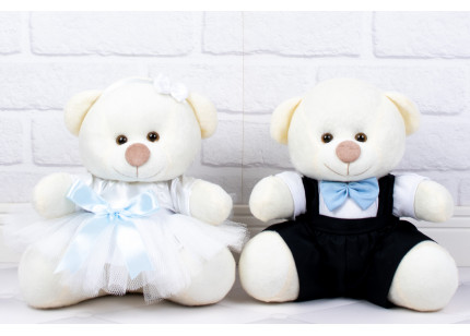 Casal Ursos Tedde Pajem...