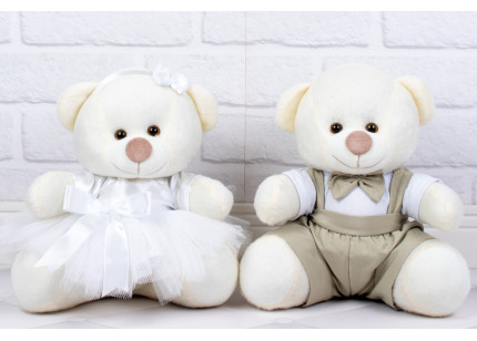 Casal Ursos Tedde Pajem...