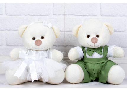 Casal Ursos Tedde Pajem...