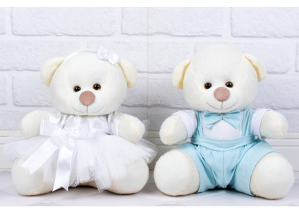 Casal Ursos Tedde Pajem...