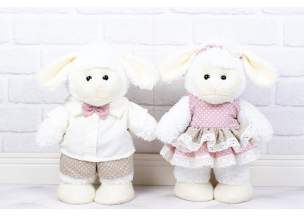 Casal Ovelhas Amore 30 cm...