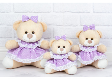 Ursos Tedde Vestido Baby...