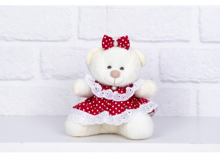 Urso Tedde 12 cm Vestido...