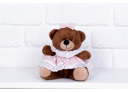 Urso Tedde 12 cm Vestido...