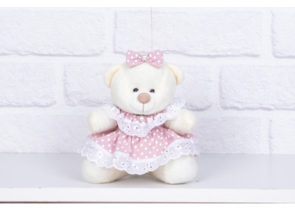 Urso Tedde 12 cm Vestido...