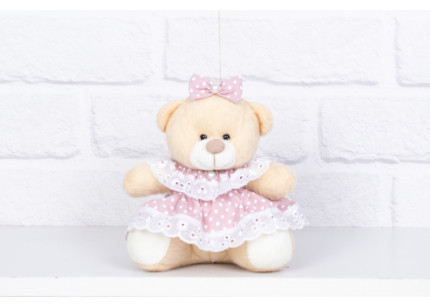 Urso Tedde 12 cm Vestido...