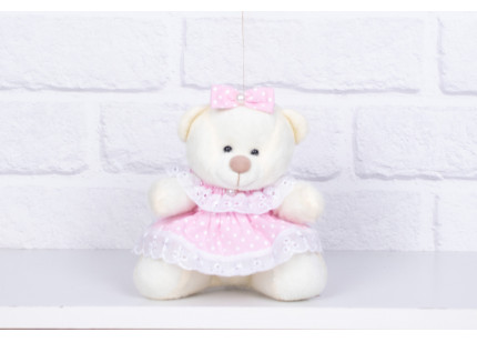 Urso Tedde 12 cm Vestido...