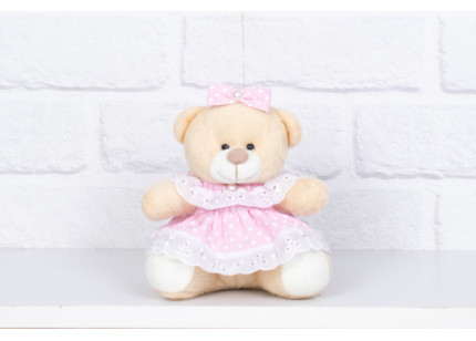 Urso Tedde 12 cm Vestido...