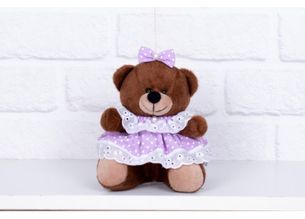 Urso Tedde 12 cm Vestido...