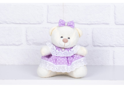 Urso Tedde 12 cm Vestido...