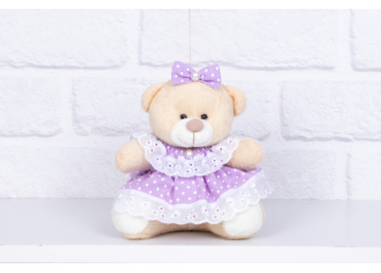 Urso Tedde 12 cm Vestido...