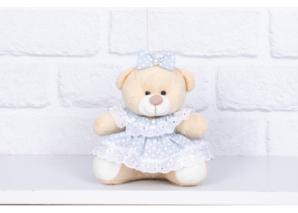 Urso Tedde 12 cm Vestido...