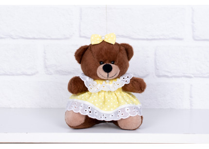 Urso Tedde 12 cm Vestido...