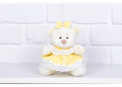 Urso Tedde 12 cm Vestido...